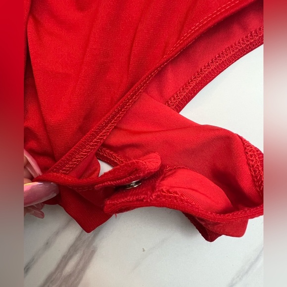 Blue Blush Red Bodysuit - Picture 5 of 6